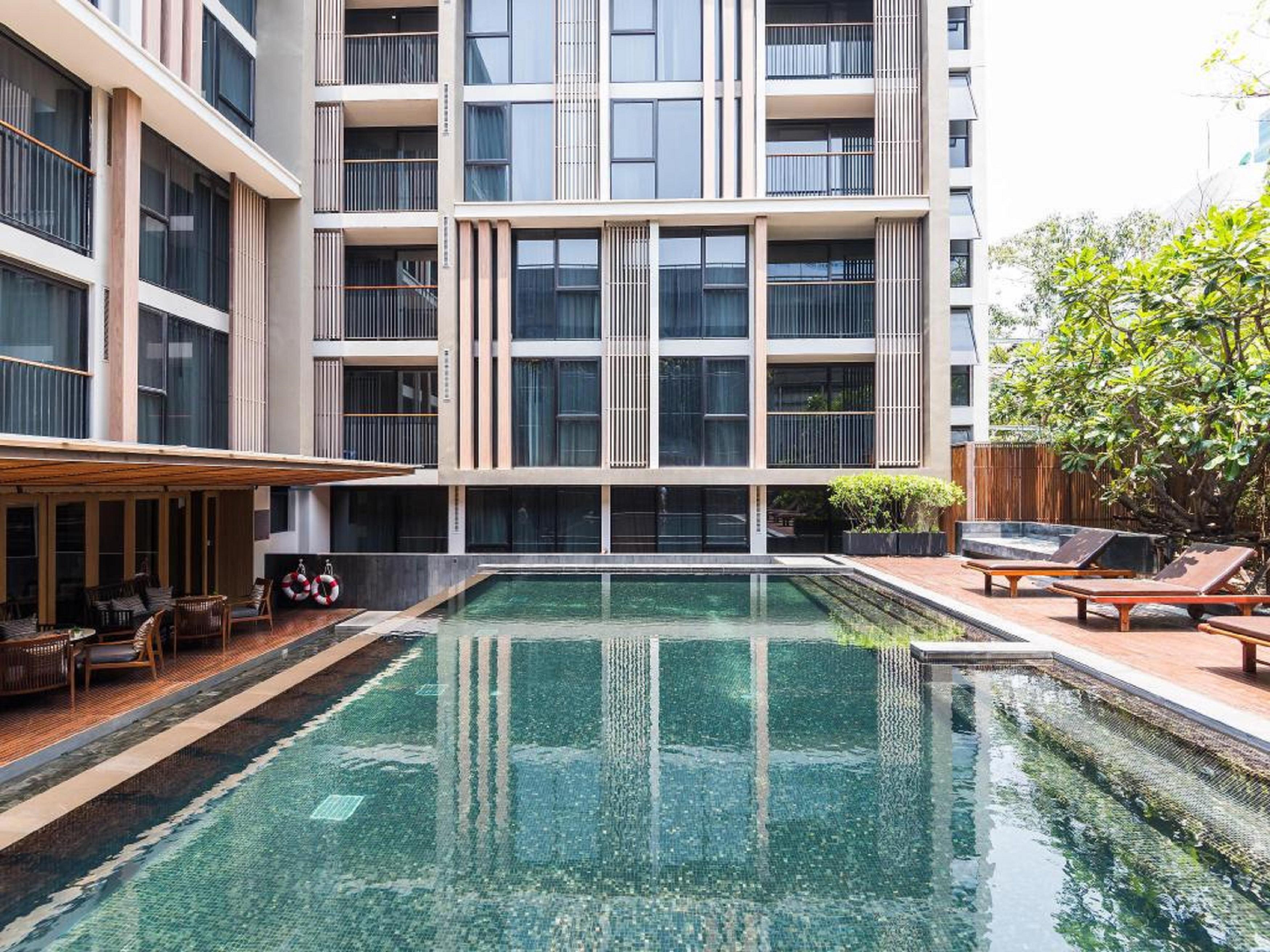 Arcadia Suites Бангкок Экстерьер фото