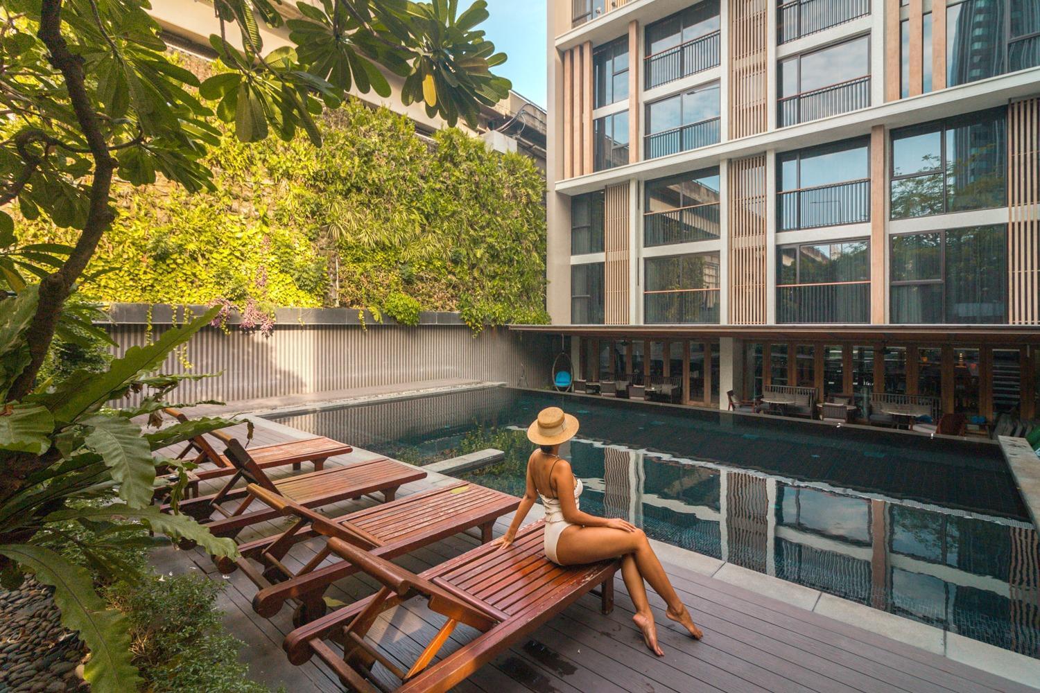 Arcadia Suites Бангкок Экстерьер фото
